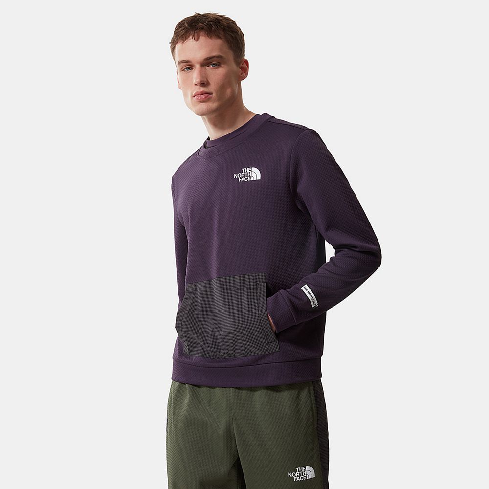 The North Face Sweater Mens Australia - The North Face Mountain Athletics Dark Purple Hiking (NOP-52